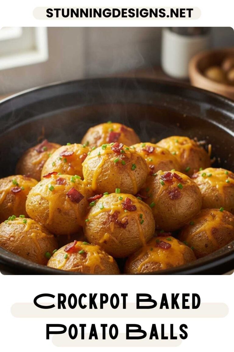 Baked Potato Balls