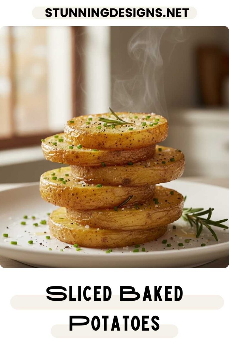 Sliced Baked Potatoes
