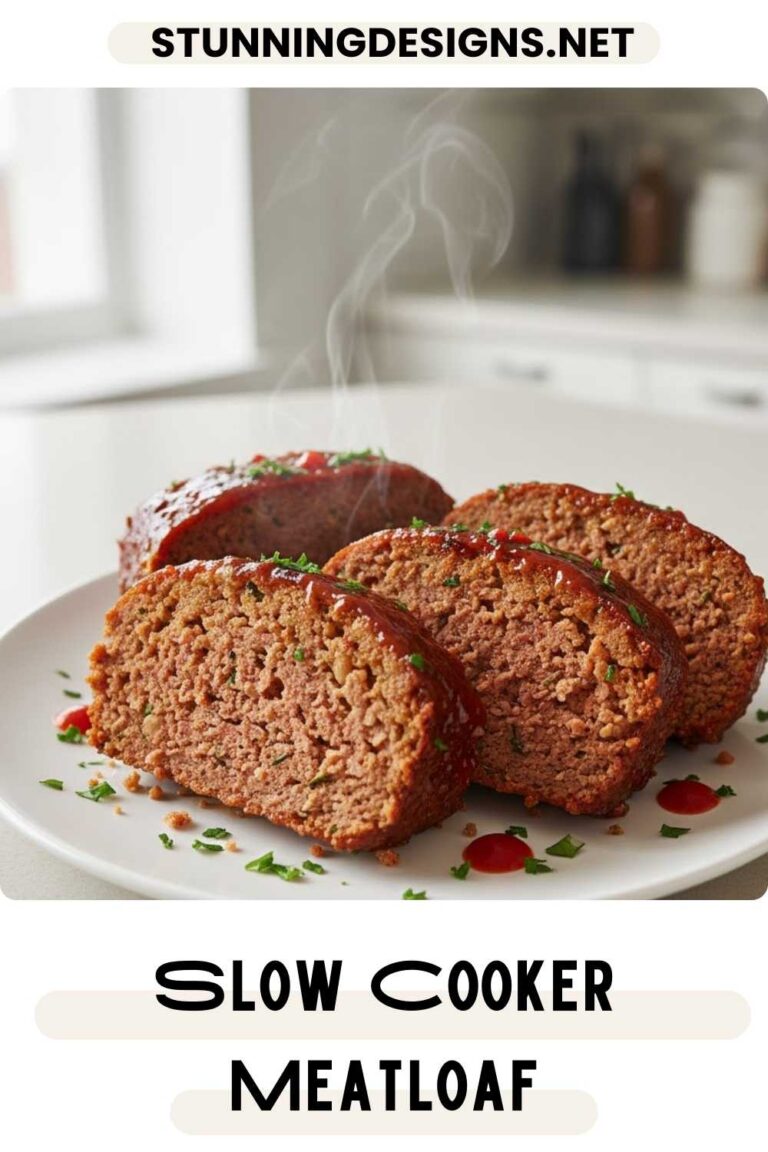 Slow Cooker Meatloaf