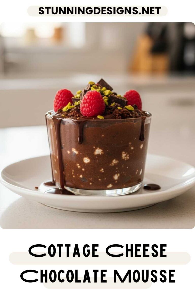Diabetic Cottage Cheese Chocolate Mousse
